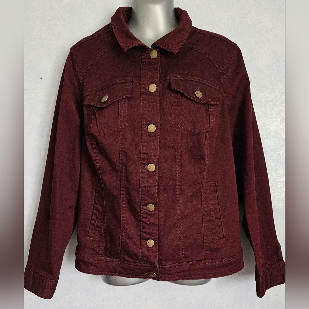 WESTPORT Womens Plum Drnim Jacket XL